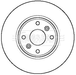 BORG & BECK Piduriketas BBD5211